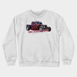 1936  Chevrolet Custom Rat Rod Pickup Crewneck Sweatshirt